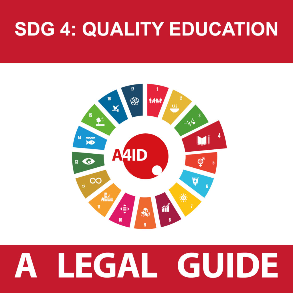 SDG 4: Legal Guide to the SDGs - A4ID